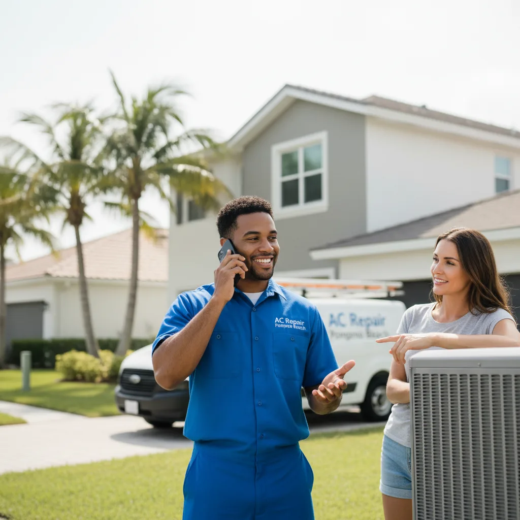 AC Repair Pompano Beach customer support in De Leon